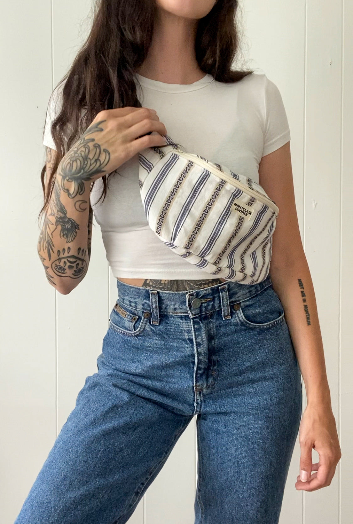 Upcycled Quilt Fanny Pack