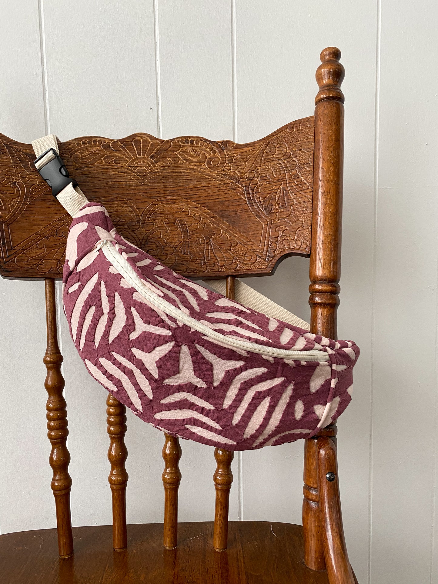 Upycled Vintage Blanket Fanny Pack