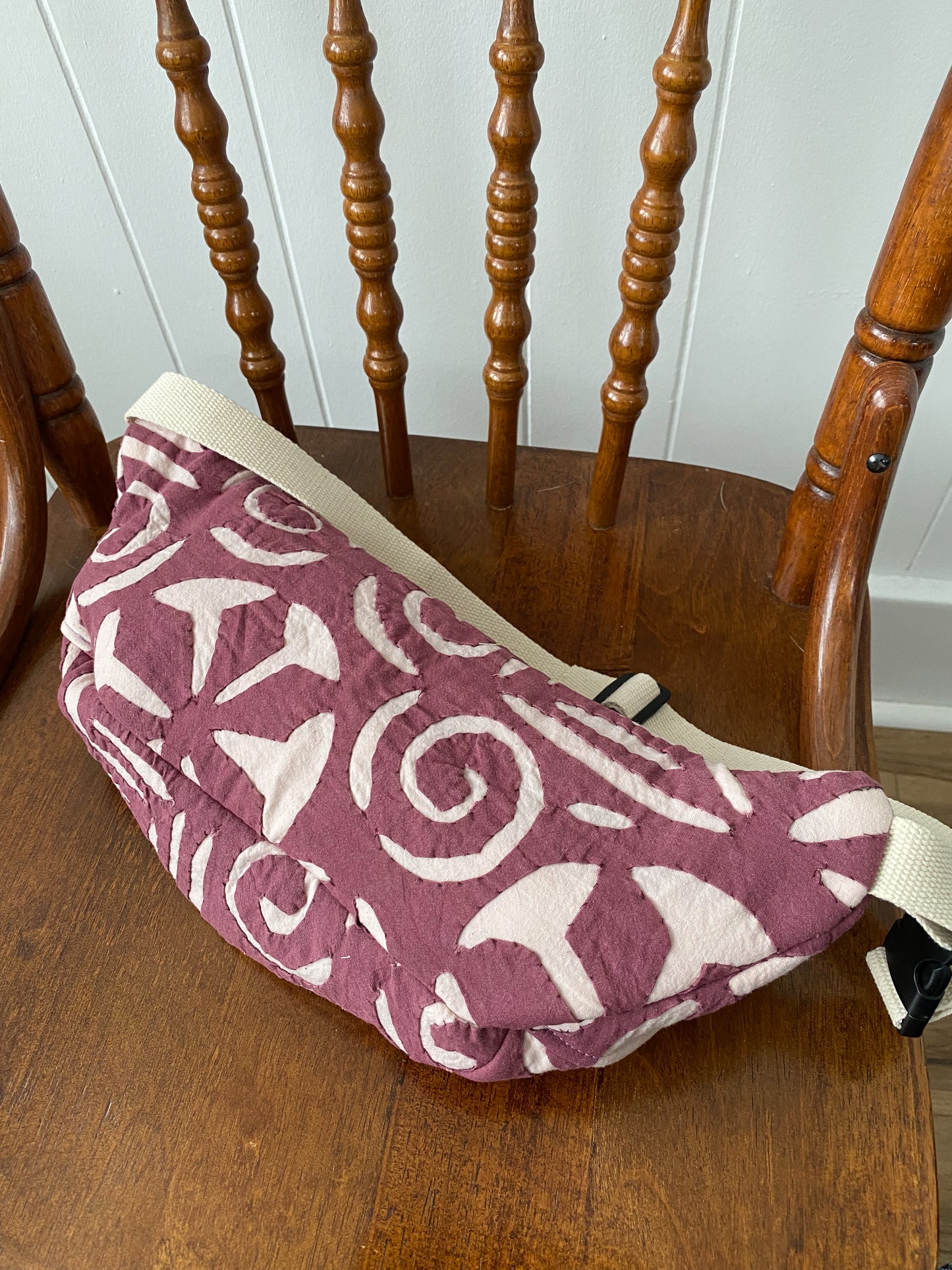 Upycled Vintage Blanket Fanny Pack