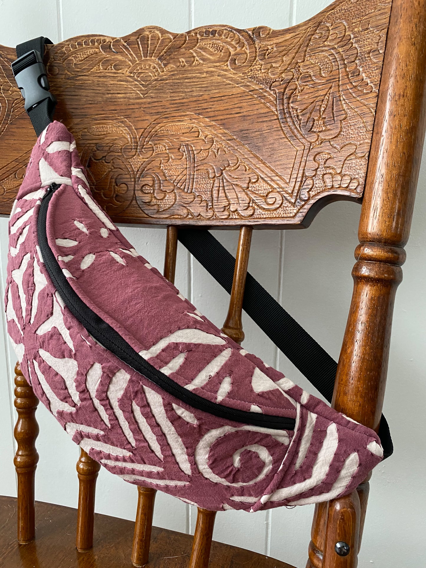 Upycled Vintage Blanket Fanny Pack