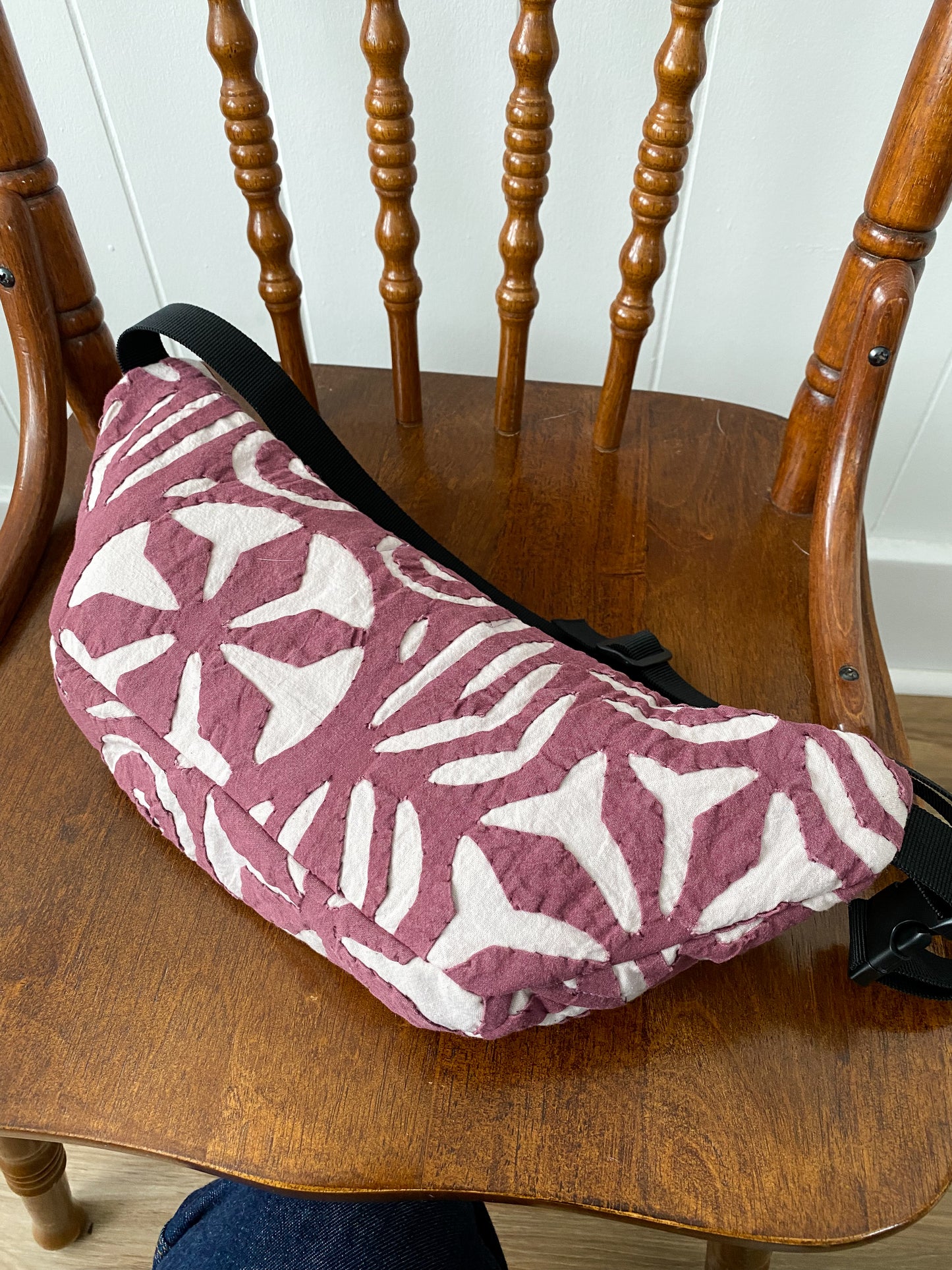 Upycled Vintage Blanket Fanny Pack