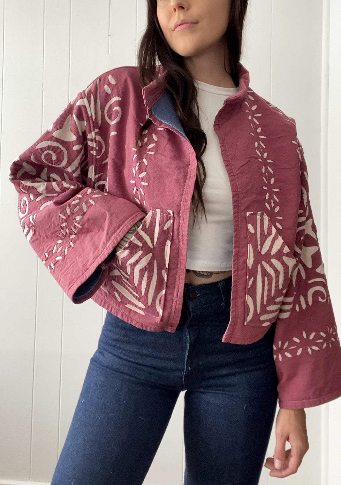 Upcycled Vintage Blanket Coat