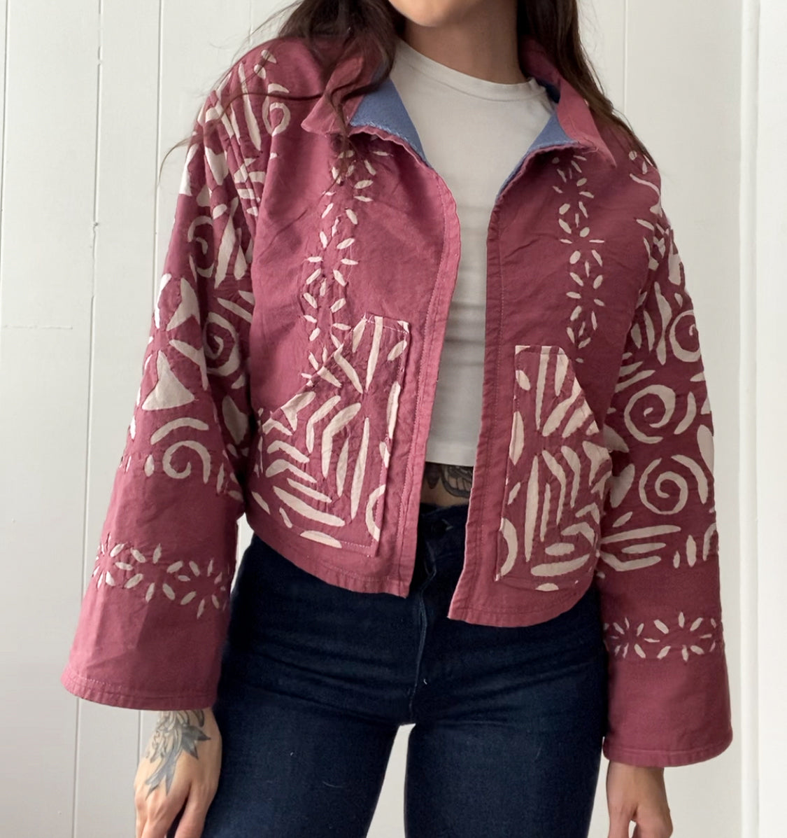Upcycled Vintage Blanket Coat