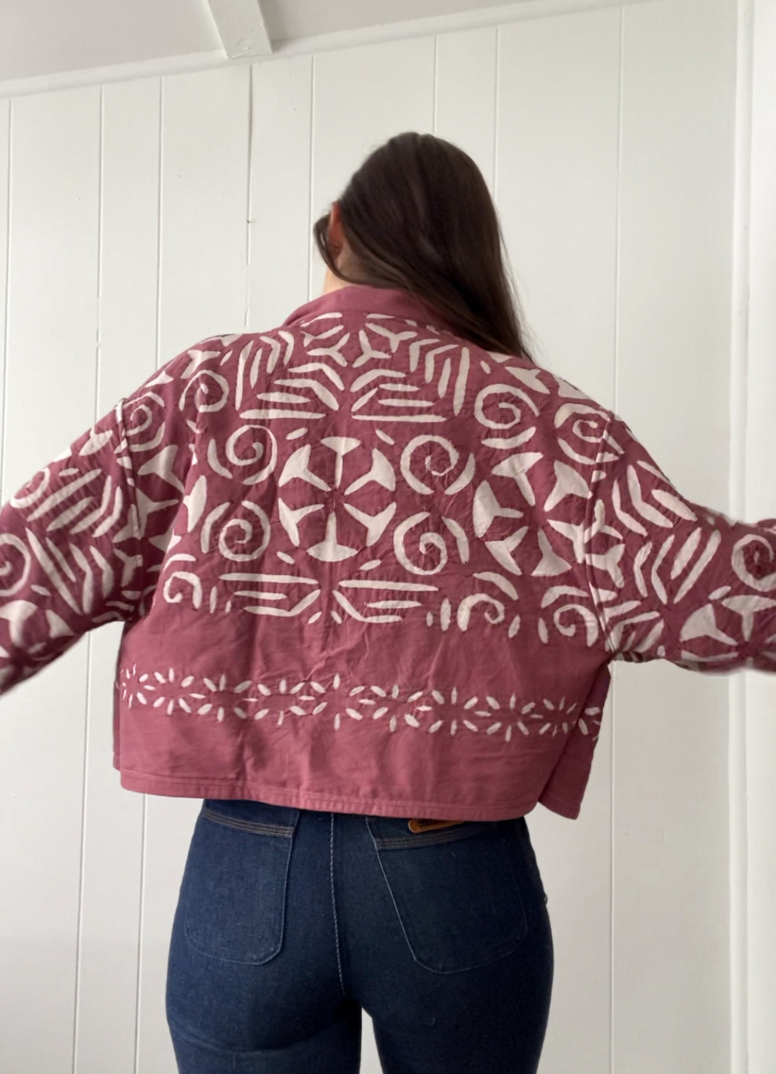 Upcycled Vintage Blanket Coat