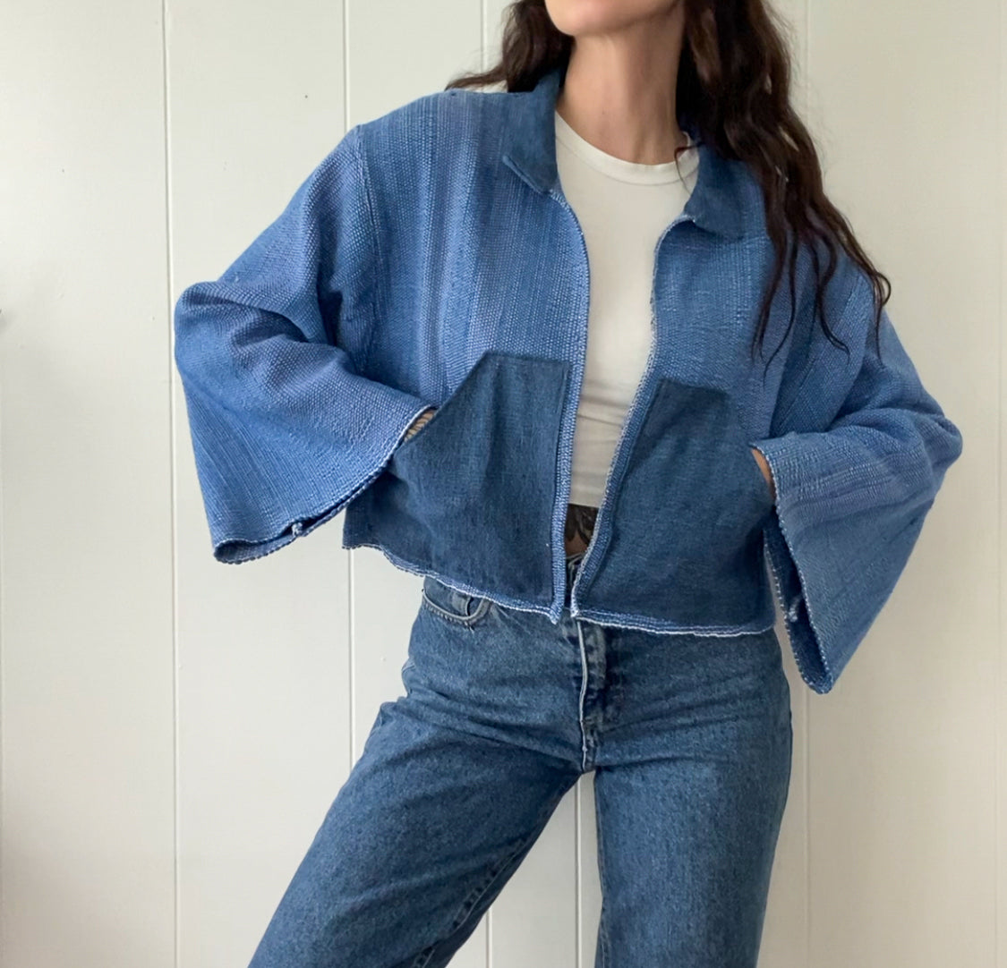Upcycled Vintage Woven Jacket