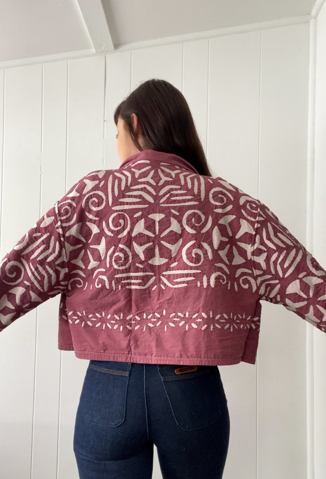 Upcycled Vintage Blanket Coat