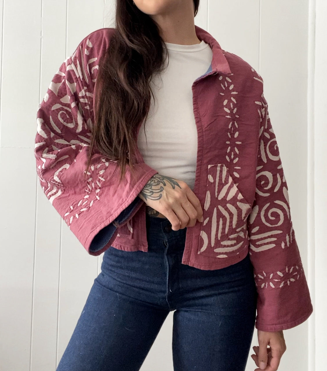 Upcycled Vintage Blanket Coat