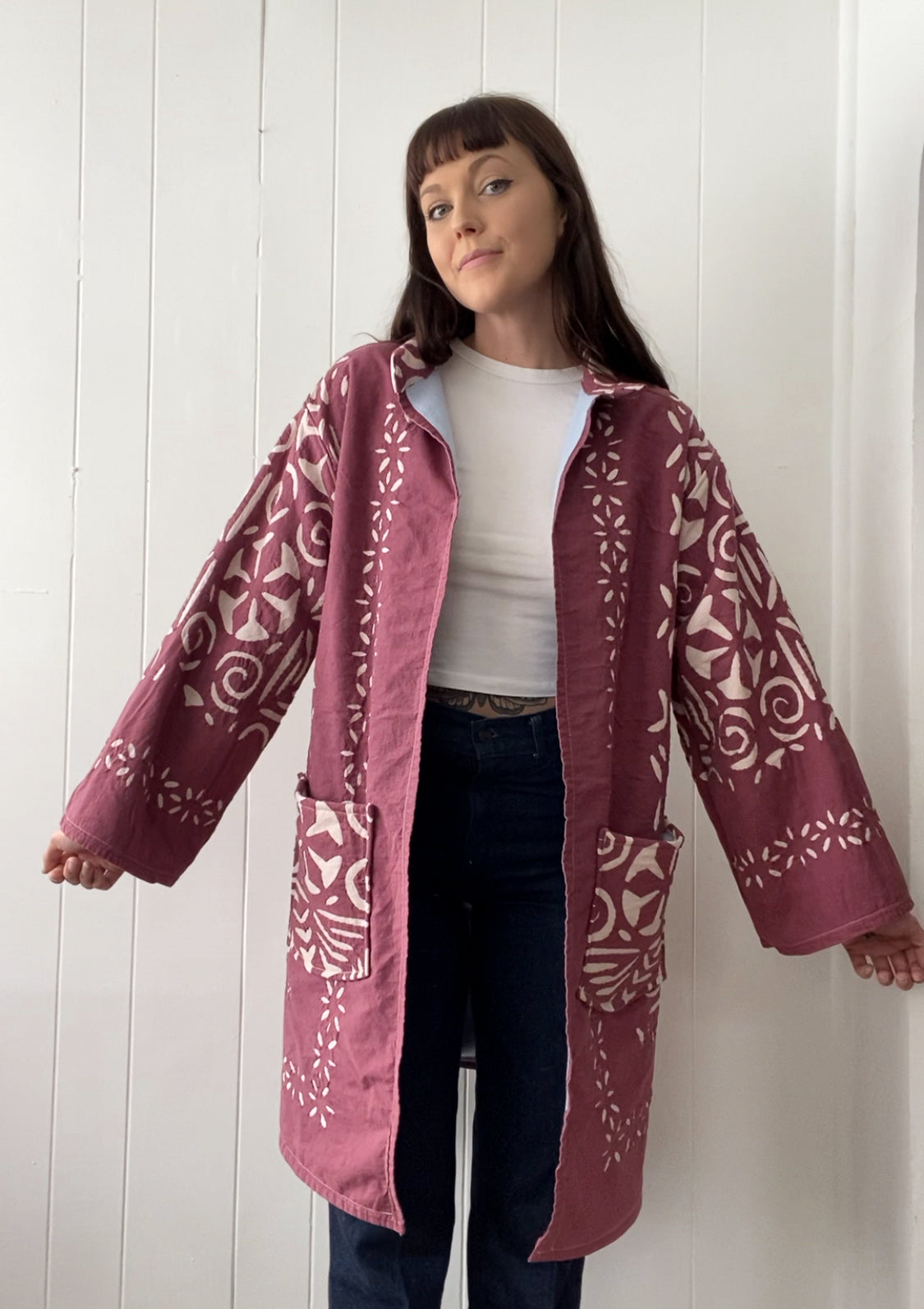 Upcycled Vintage Blanket Coat