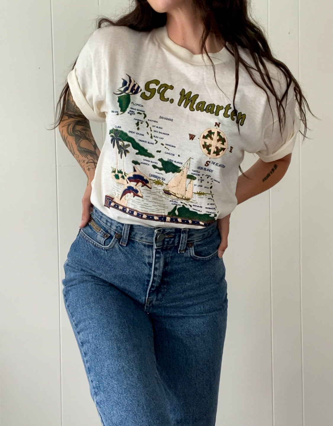 M Paper Thin Single Stitch St. Maarten Tee
