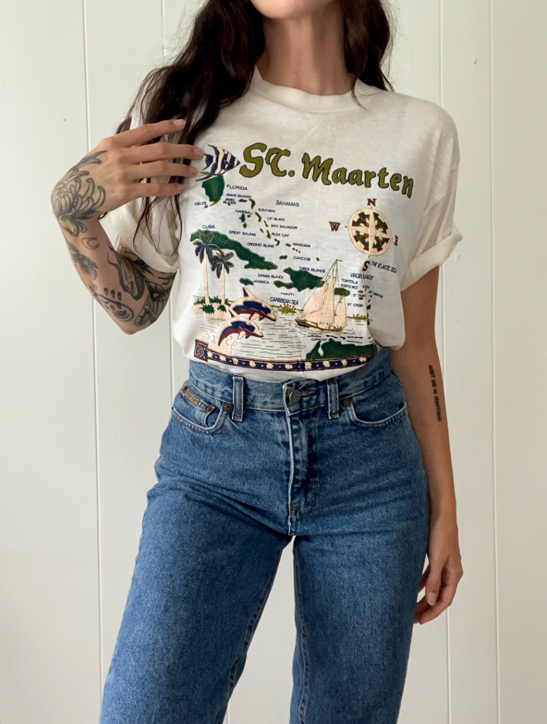 M Paper Thin Single Stitch St. Maarten Tee