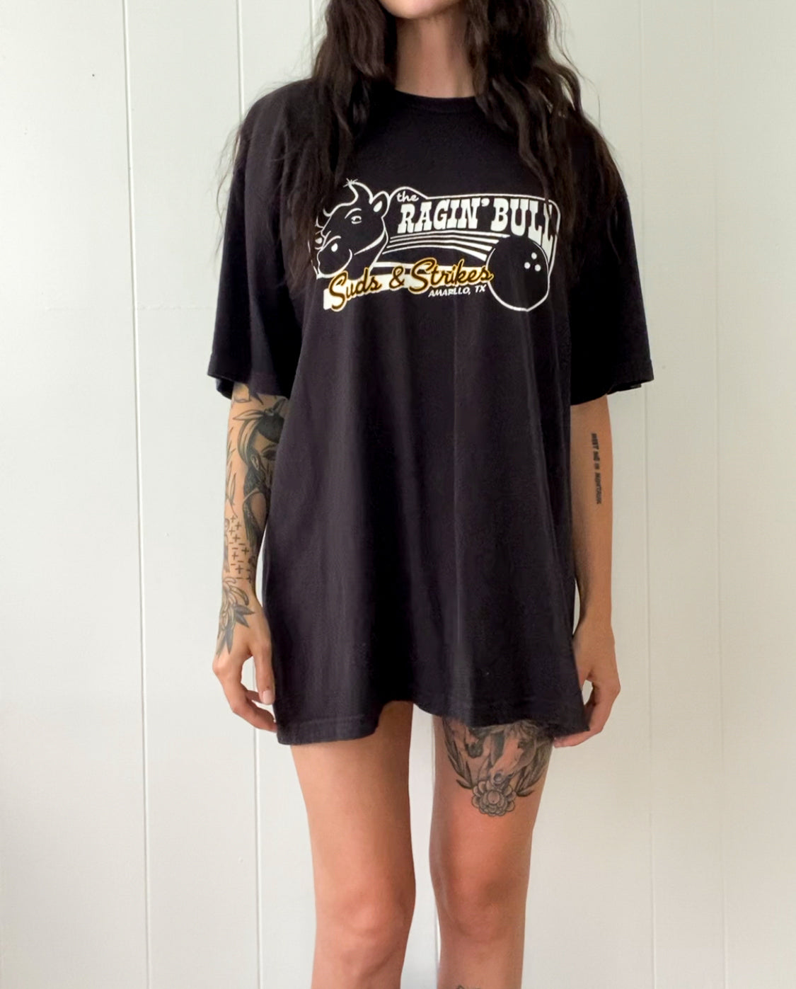 XL Vintage Ragin' Bull Bowling Tee
