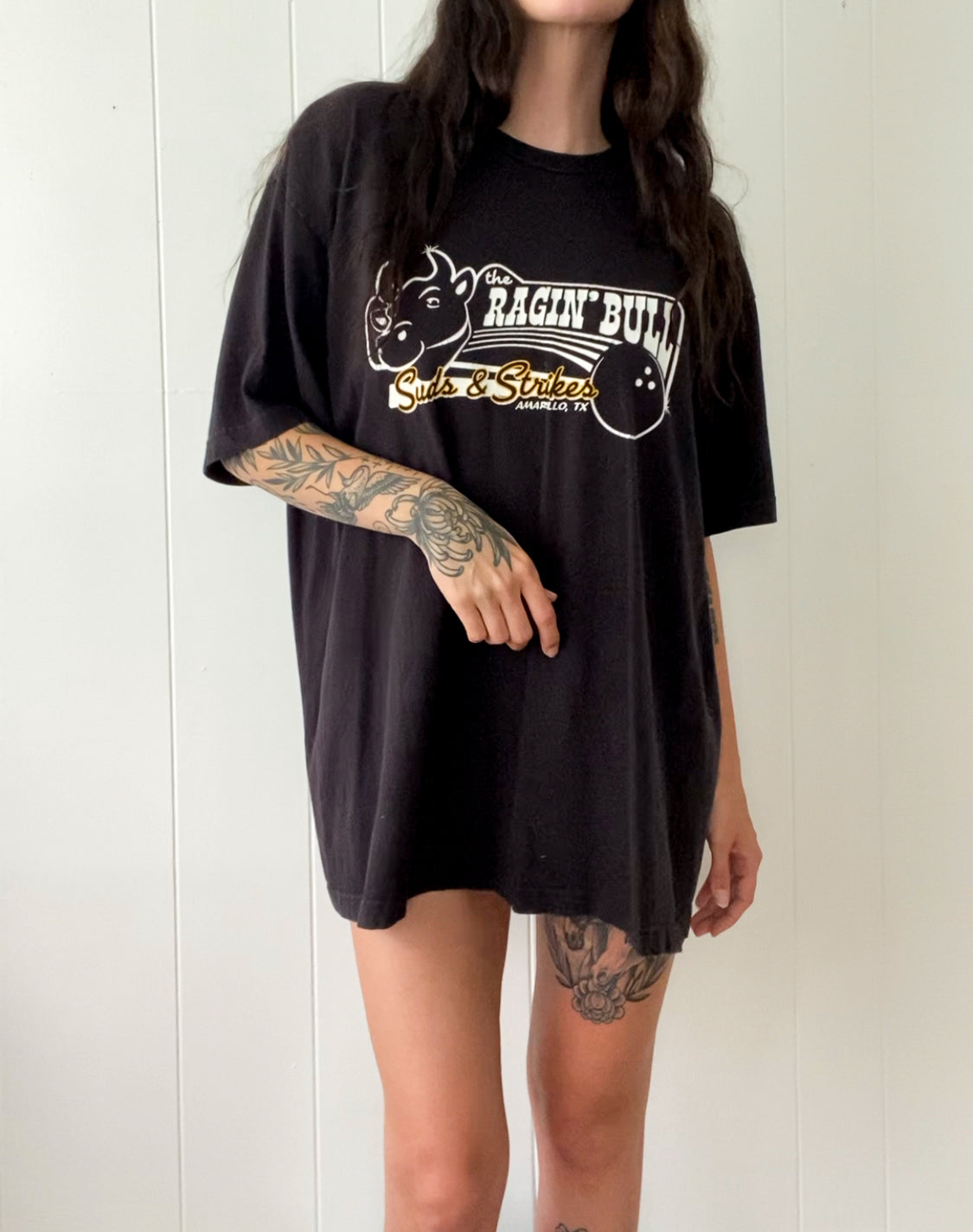 XL Vintage Ragin' Bull Bowling Tee
