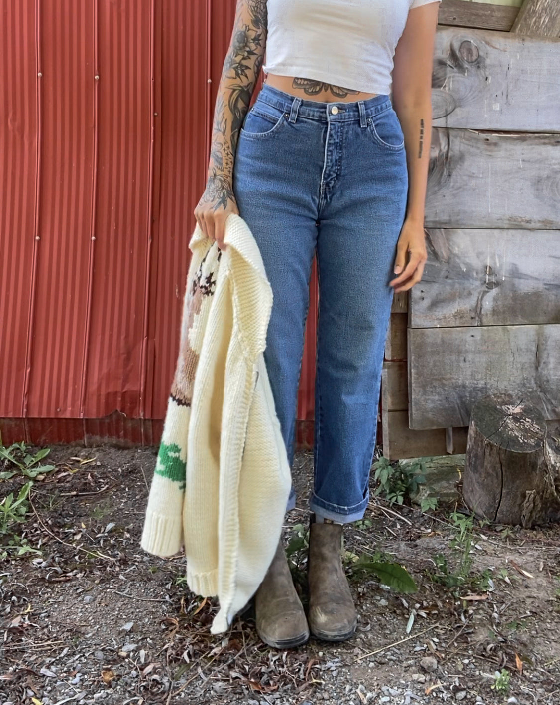 28.5"W Vintage JW&Co. High Rise Denim Jeans