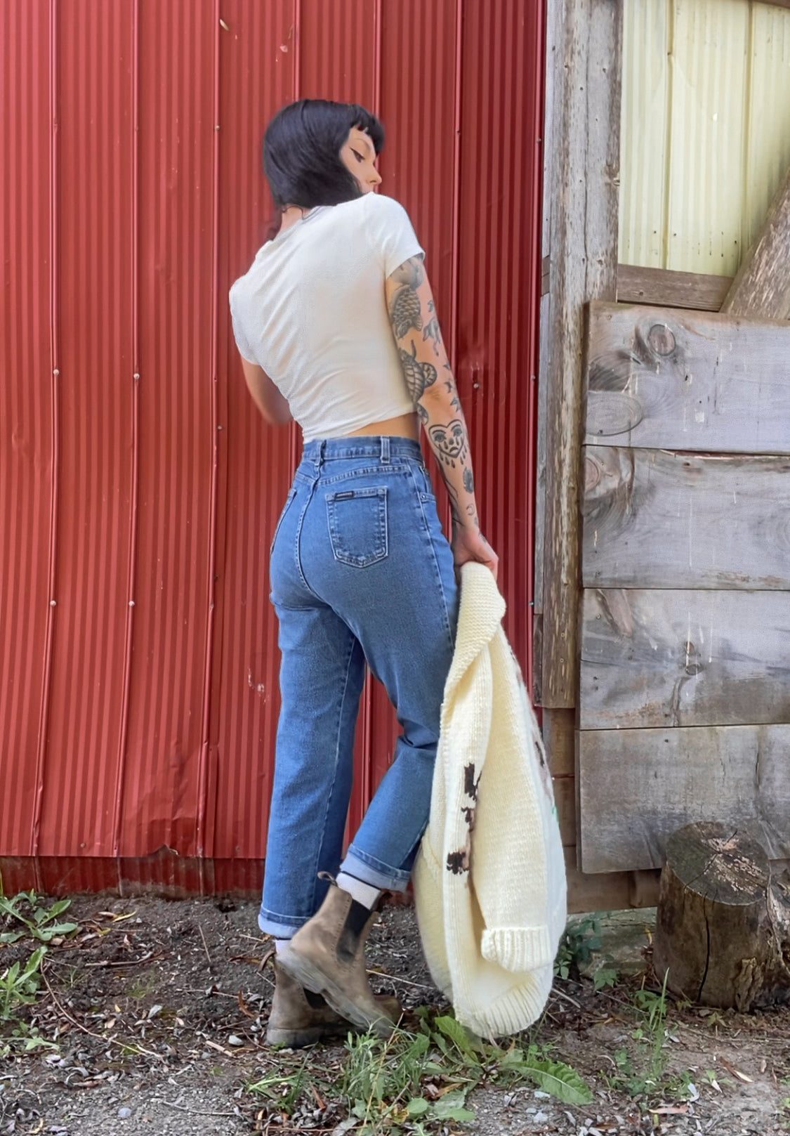 28.5"W Vintage JW&Co. High Rise Denim Jeans