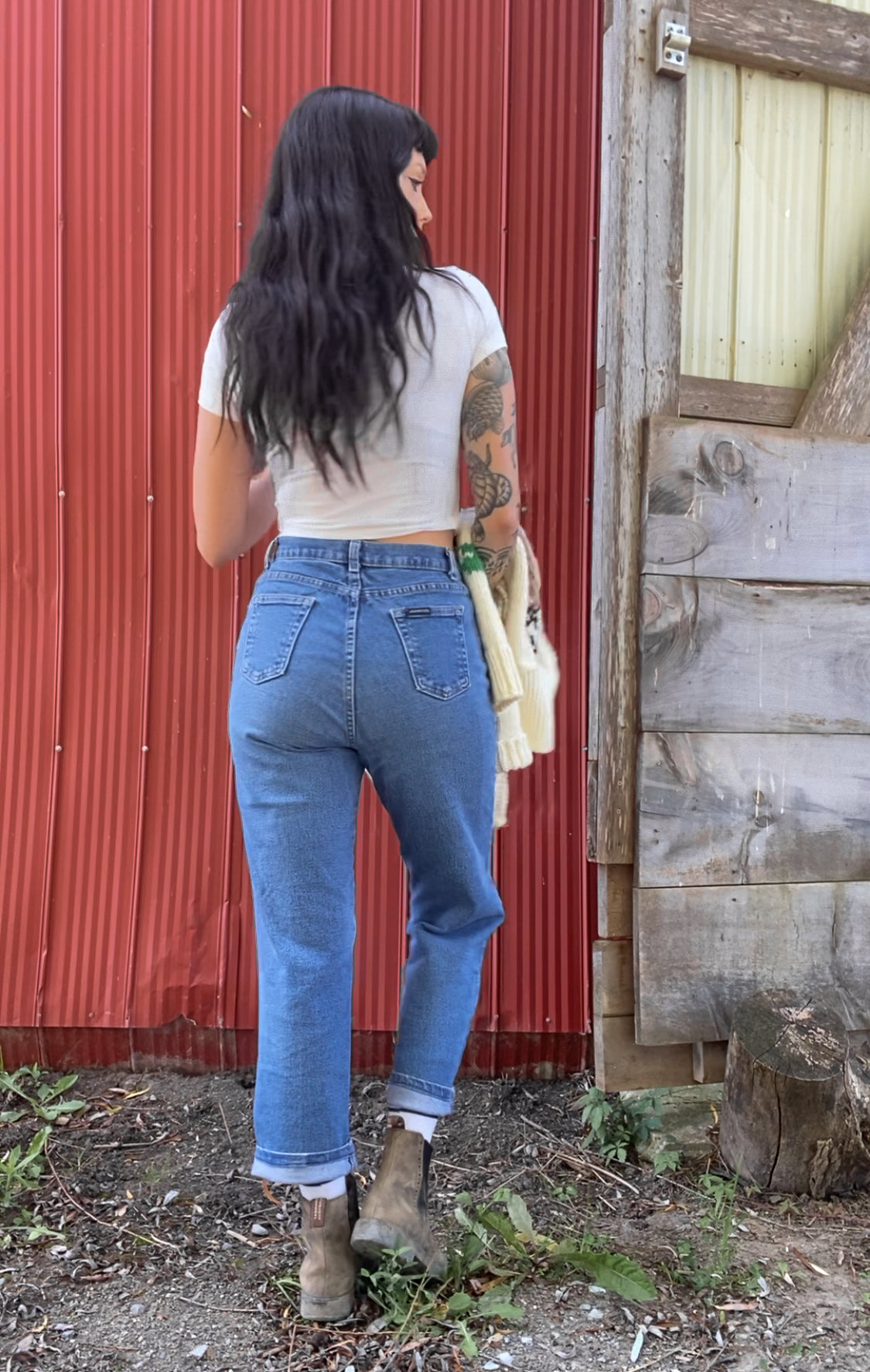 28.5"W Vintage JW&Co. High Rise Denim Jeans