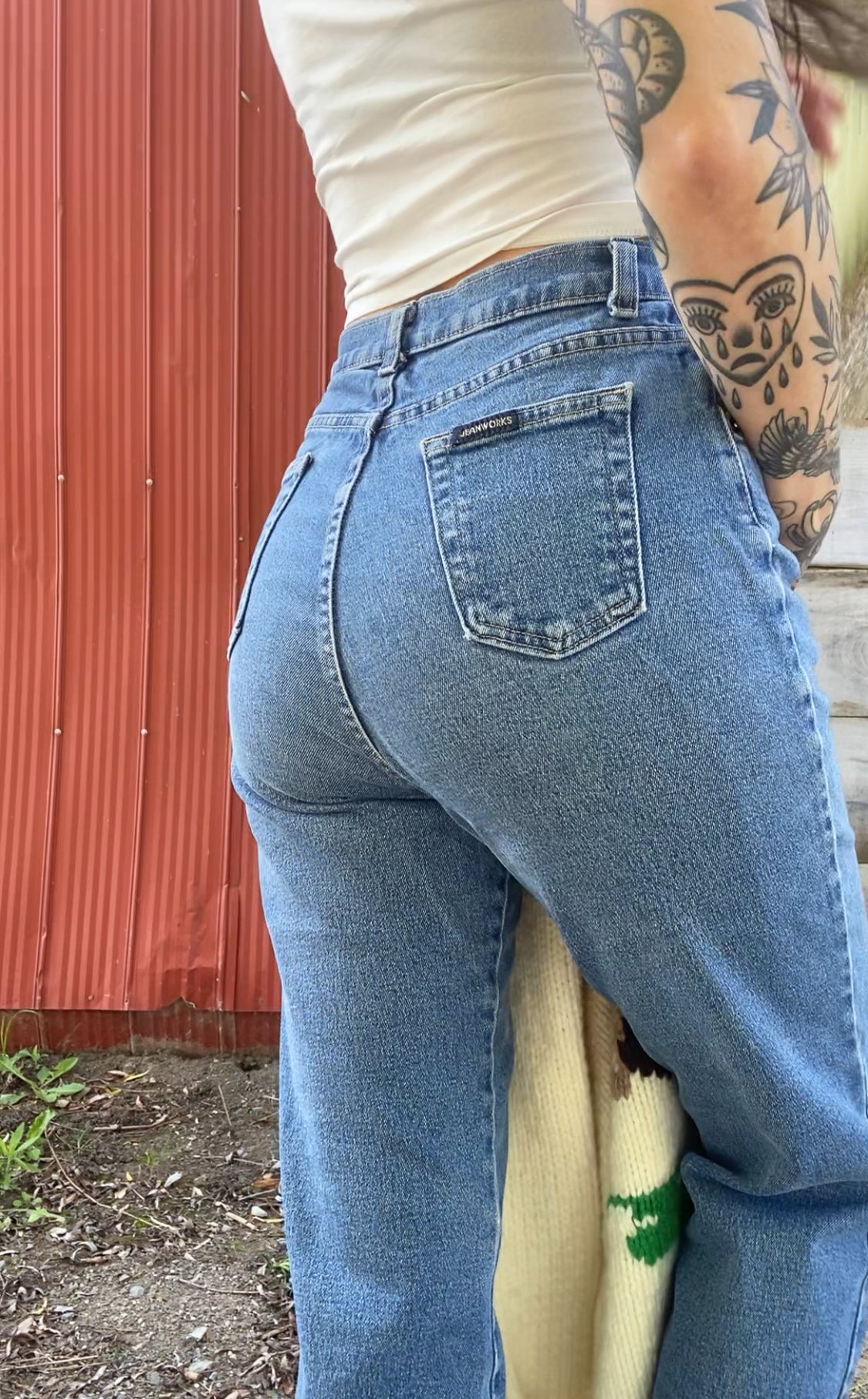28.5"W Vintage JW&Co. High Rise Denim Jeans