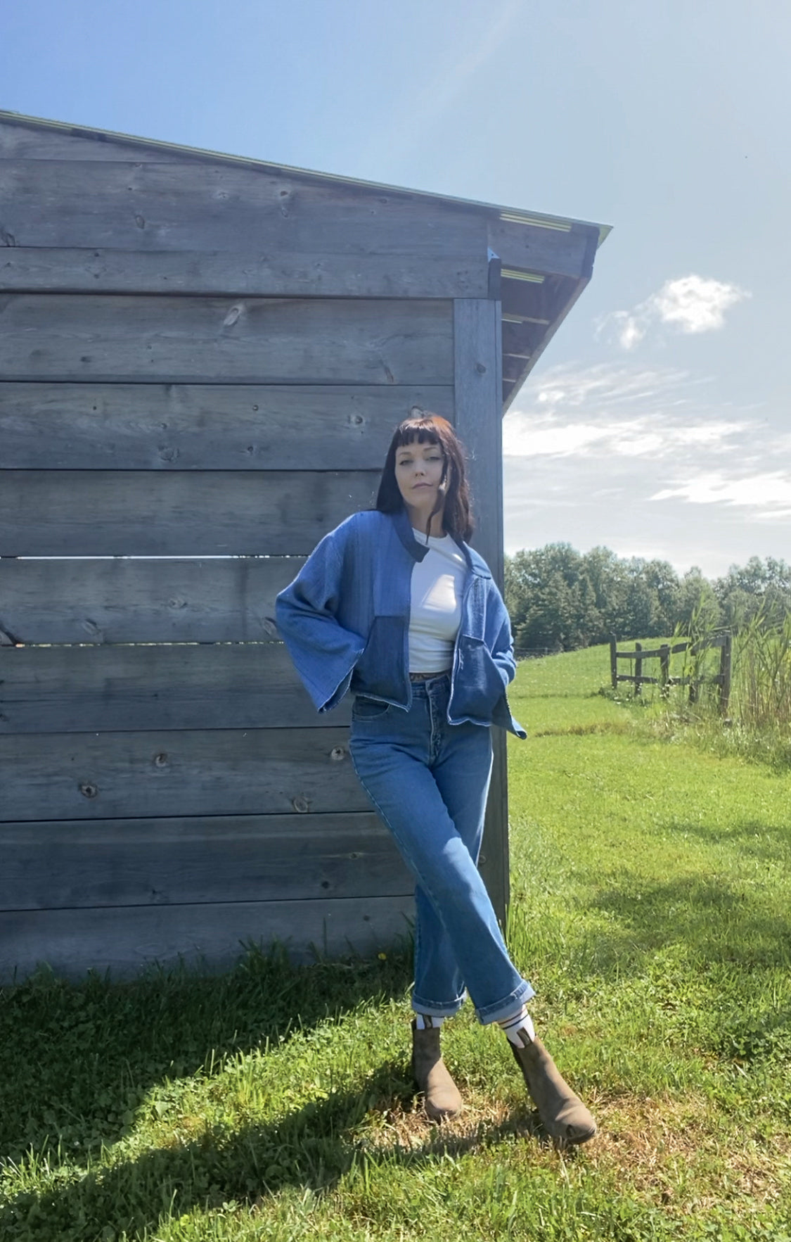 Upcycled Vintage Woven Jacket
