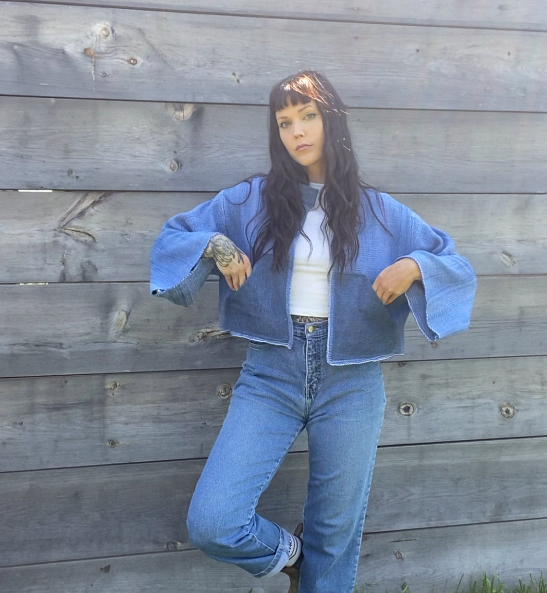 Upcycled Vintage Woven Jacket