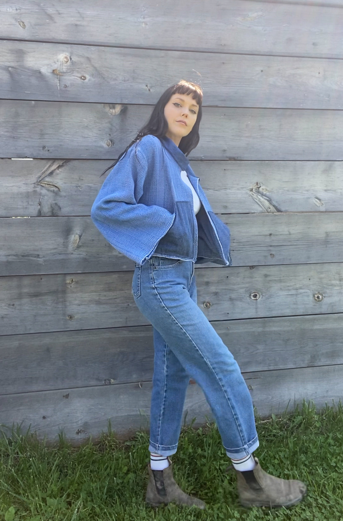 Upcycled Vintage Woven Jacket