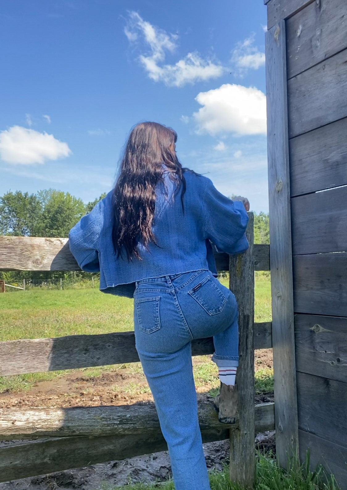 28.5"W Vintage JW&Co. High Rise Denim Jeans