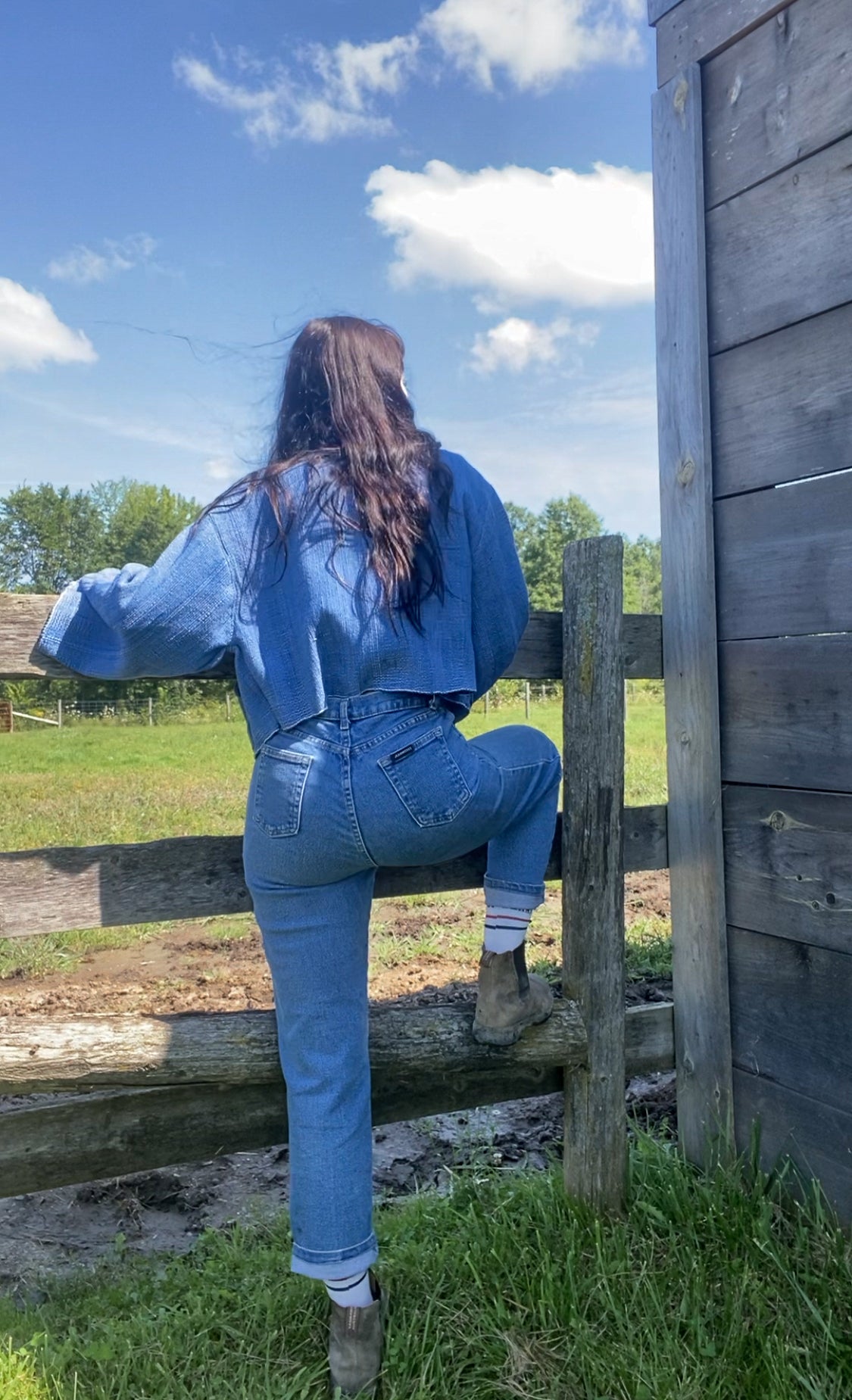 28.5"W Vintage JW&Co. High Rise Denim Jeans
