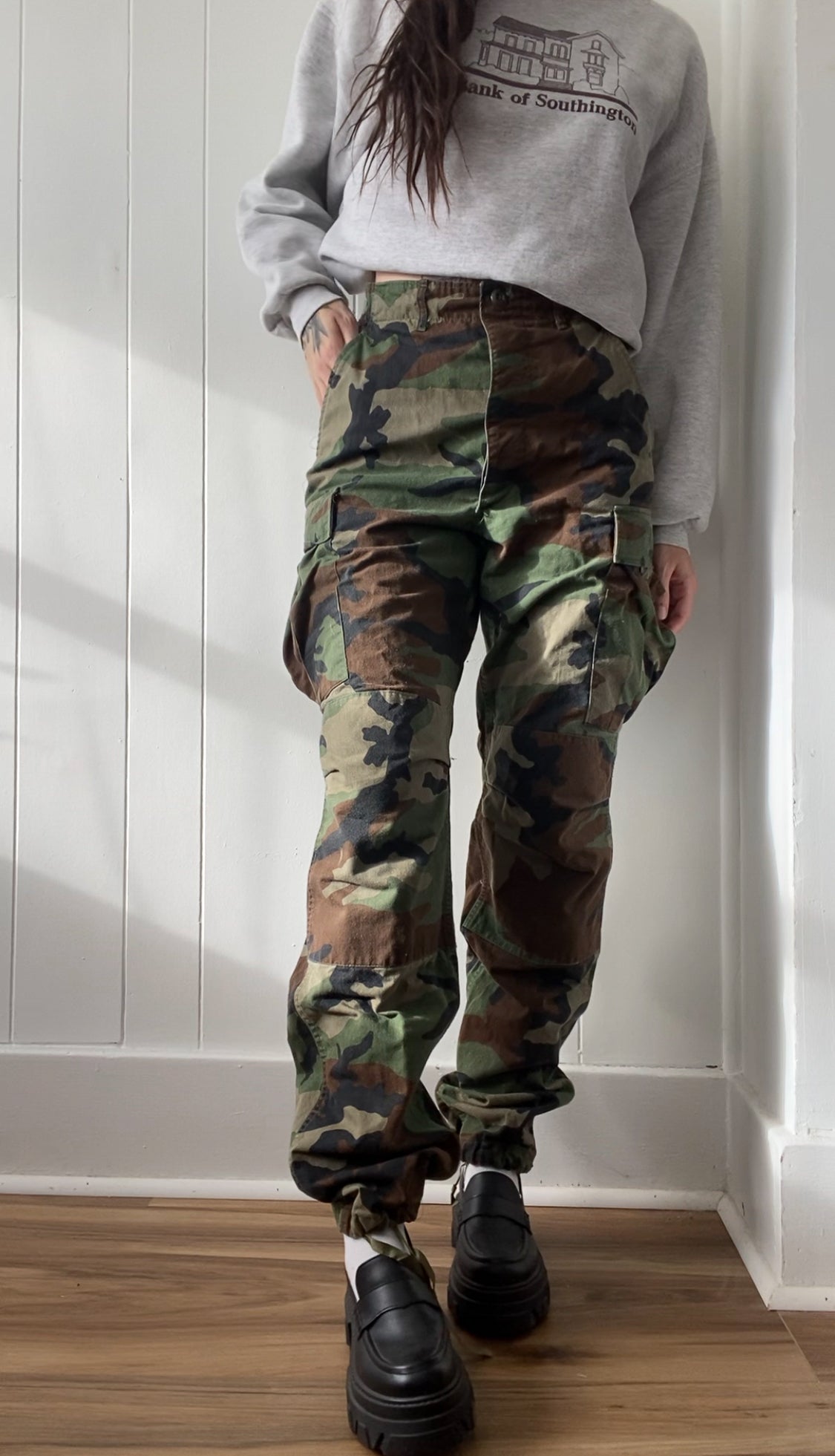30.5"W Military Camouflage Pants - Tall (25" Inseam)