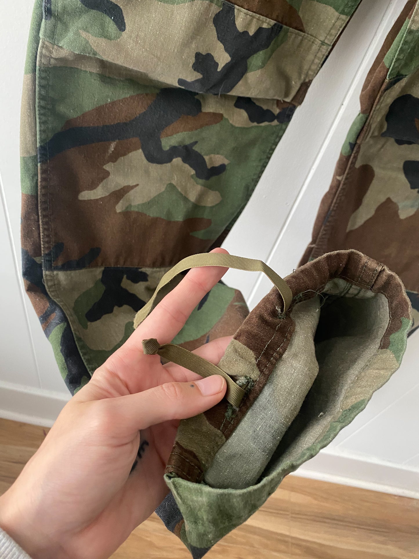 30.5"W Military Camouflage Pants - Tall (25" Inseam)