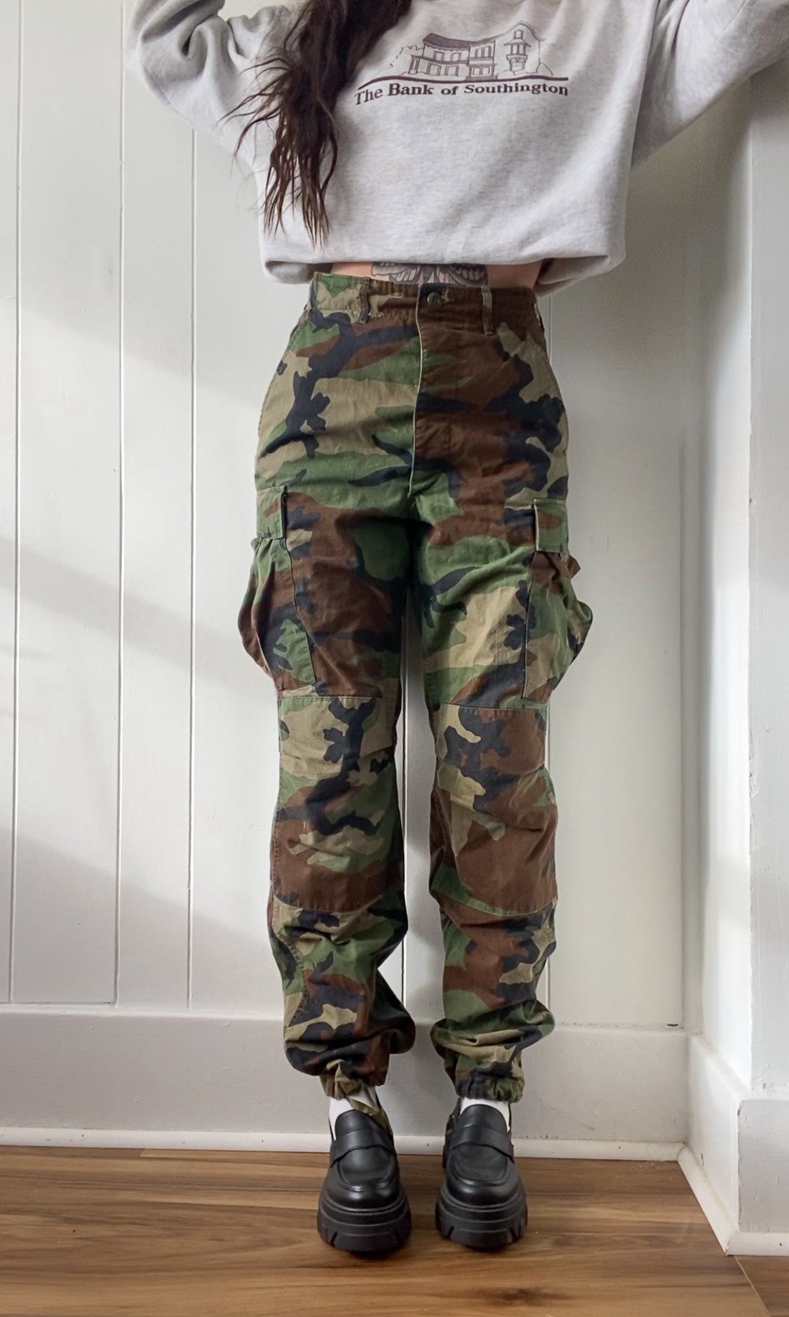 30.5"W Military Camouflage Pants - Tall (25" Inseam)