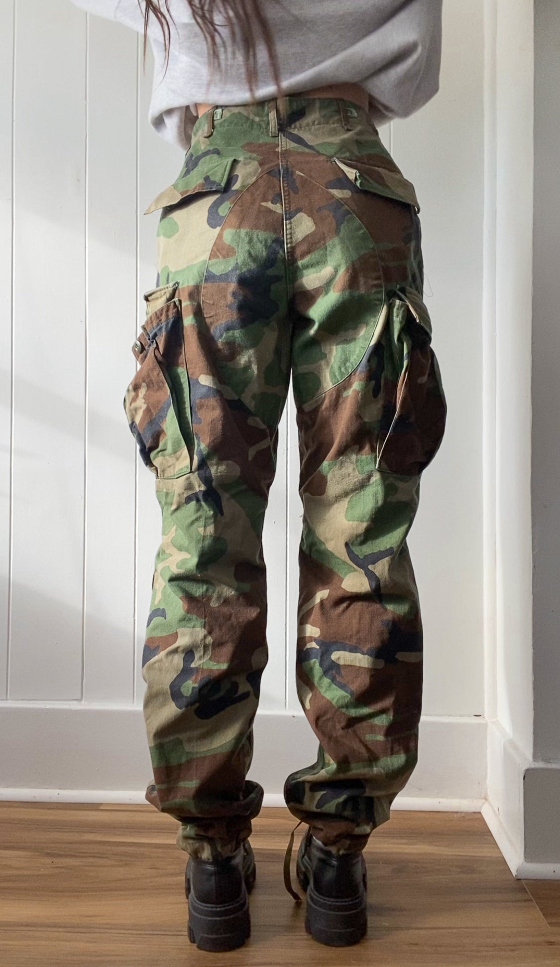 30.5"W Military Camouflage Pants - Tall (25" Inseam)