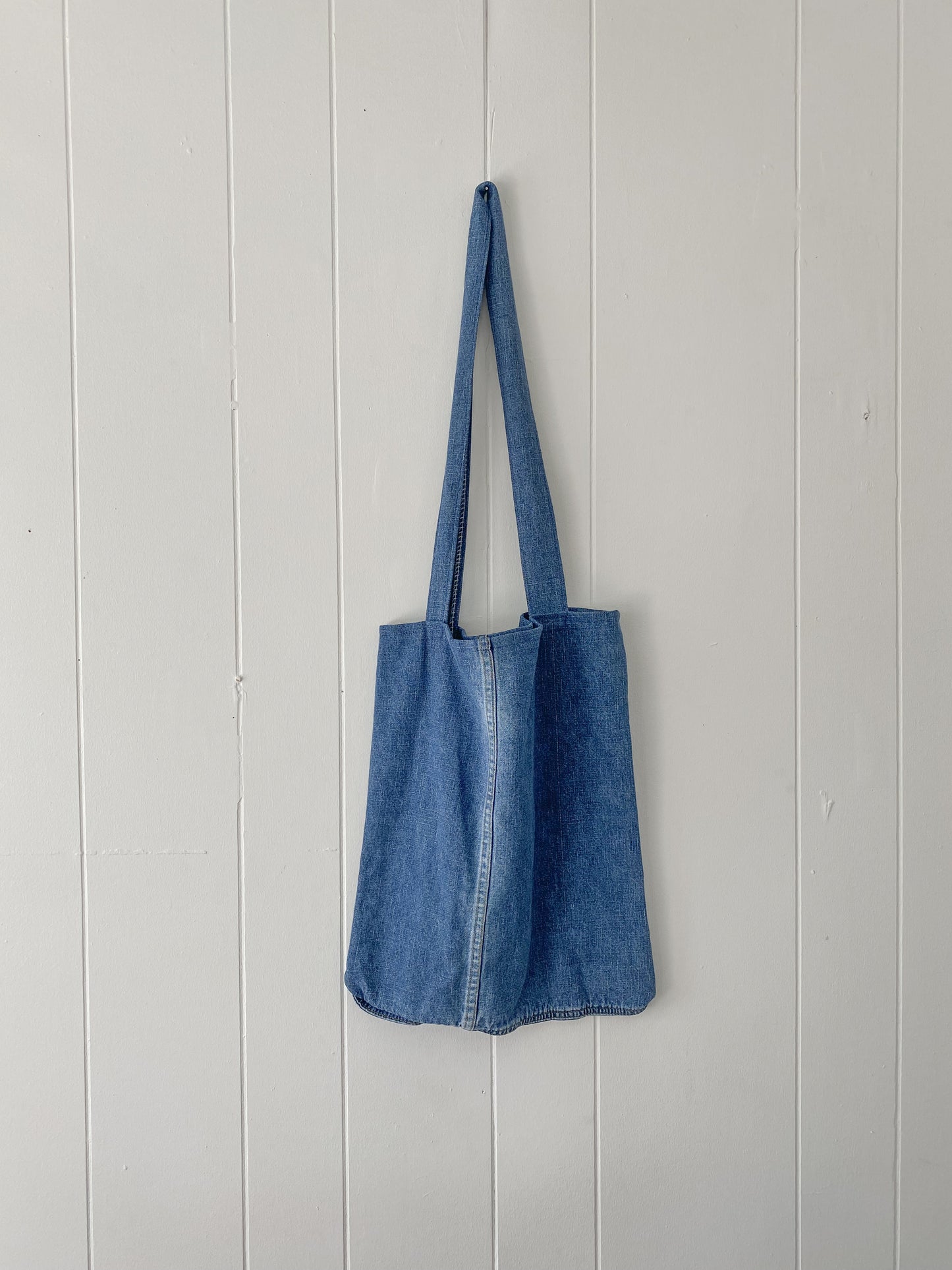 Upcycled Denim Tote Bag