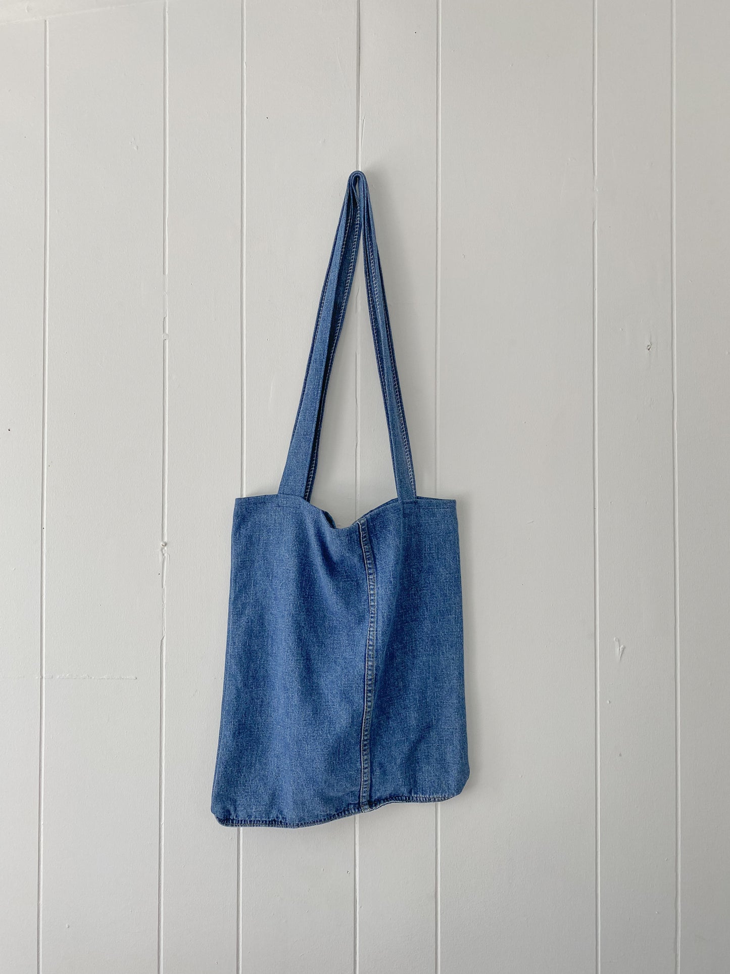 Upcycled Denim Tote Bag