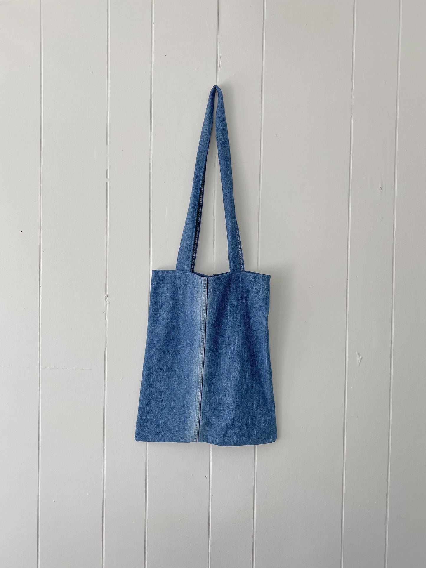 Upcycled Denim Tote Bag