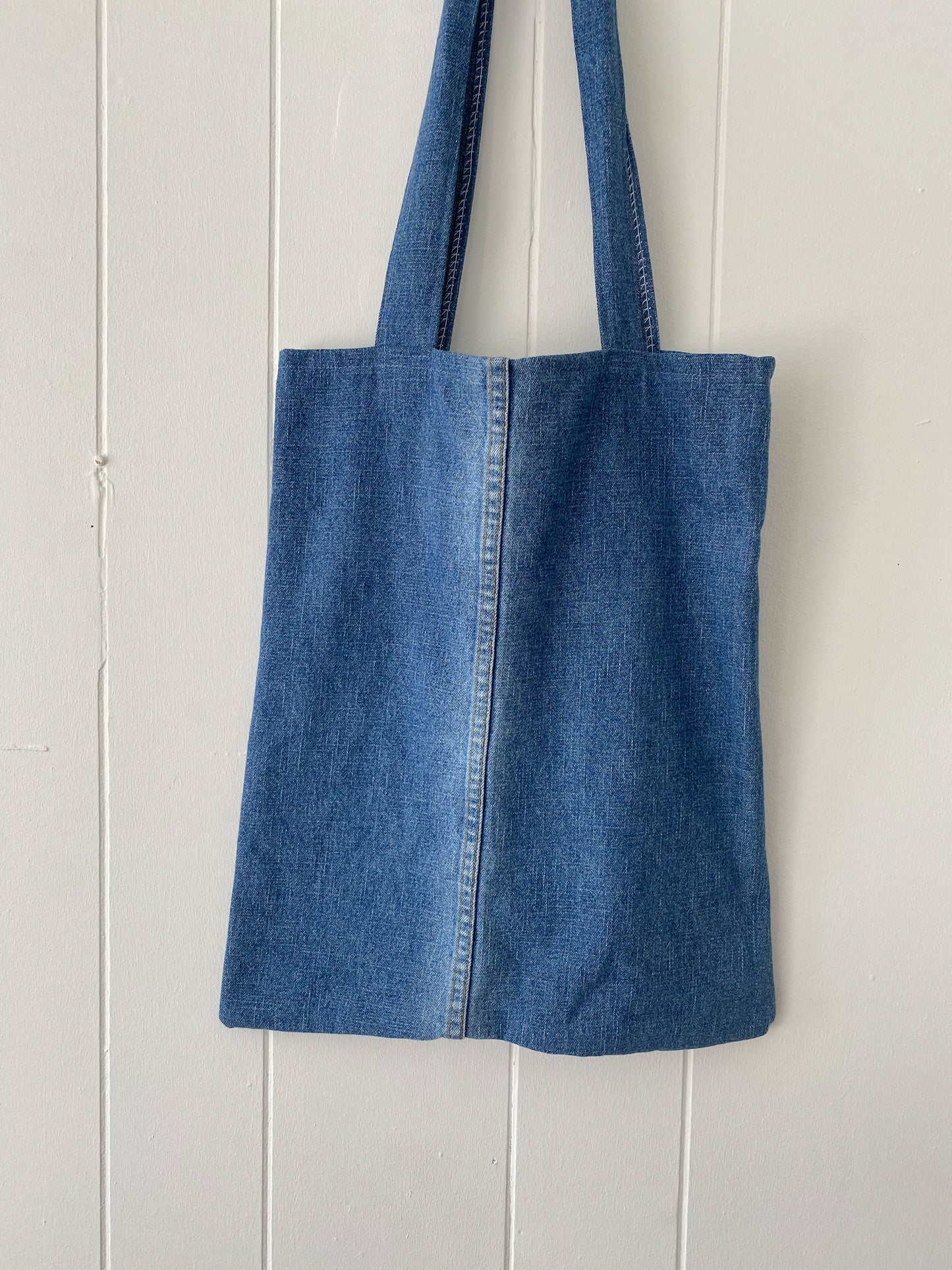 Upcycled Denim Tote Bag