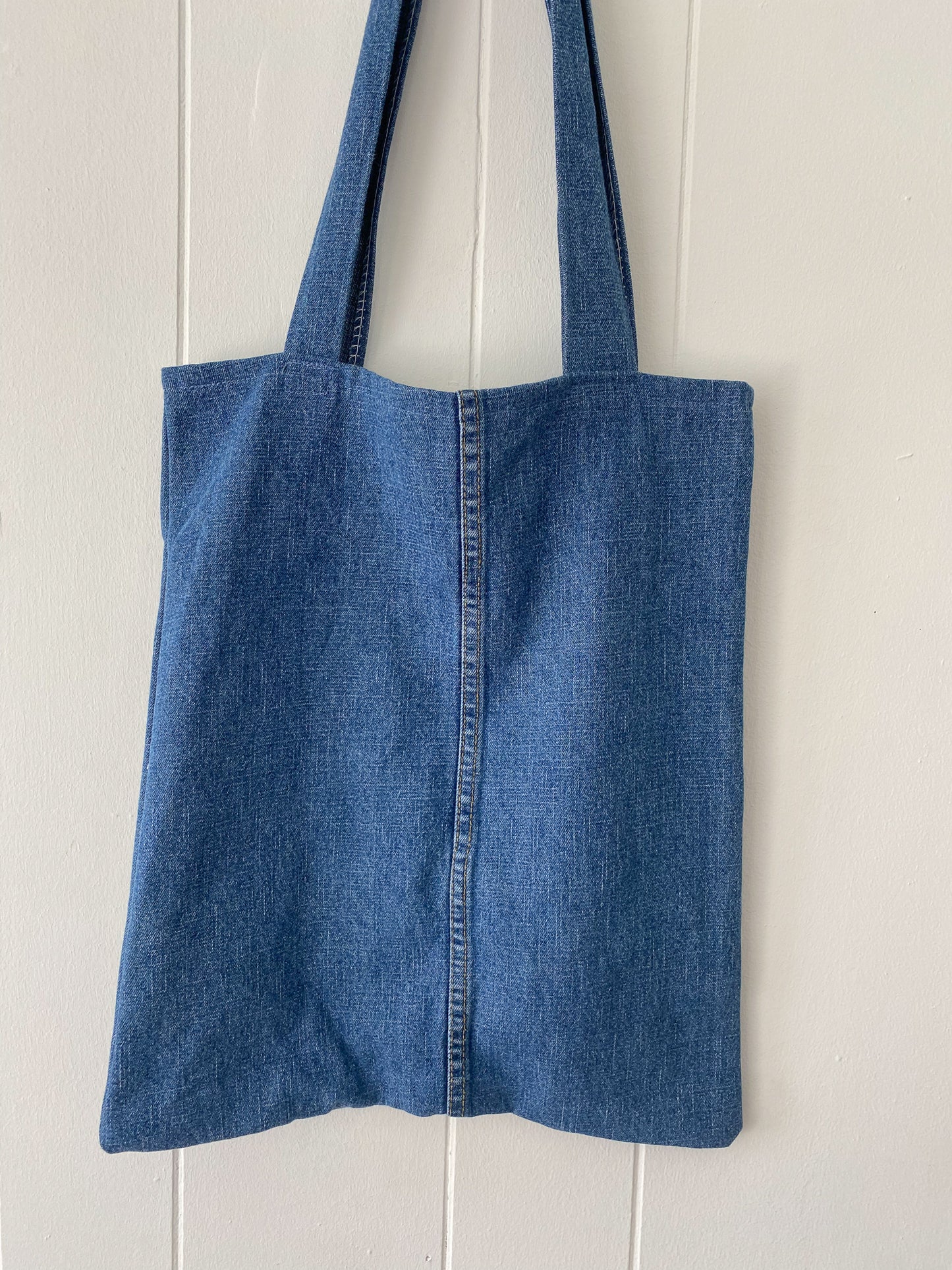 Upcycled Denim Tote Bag