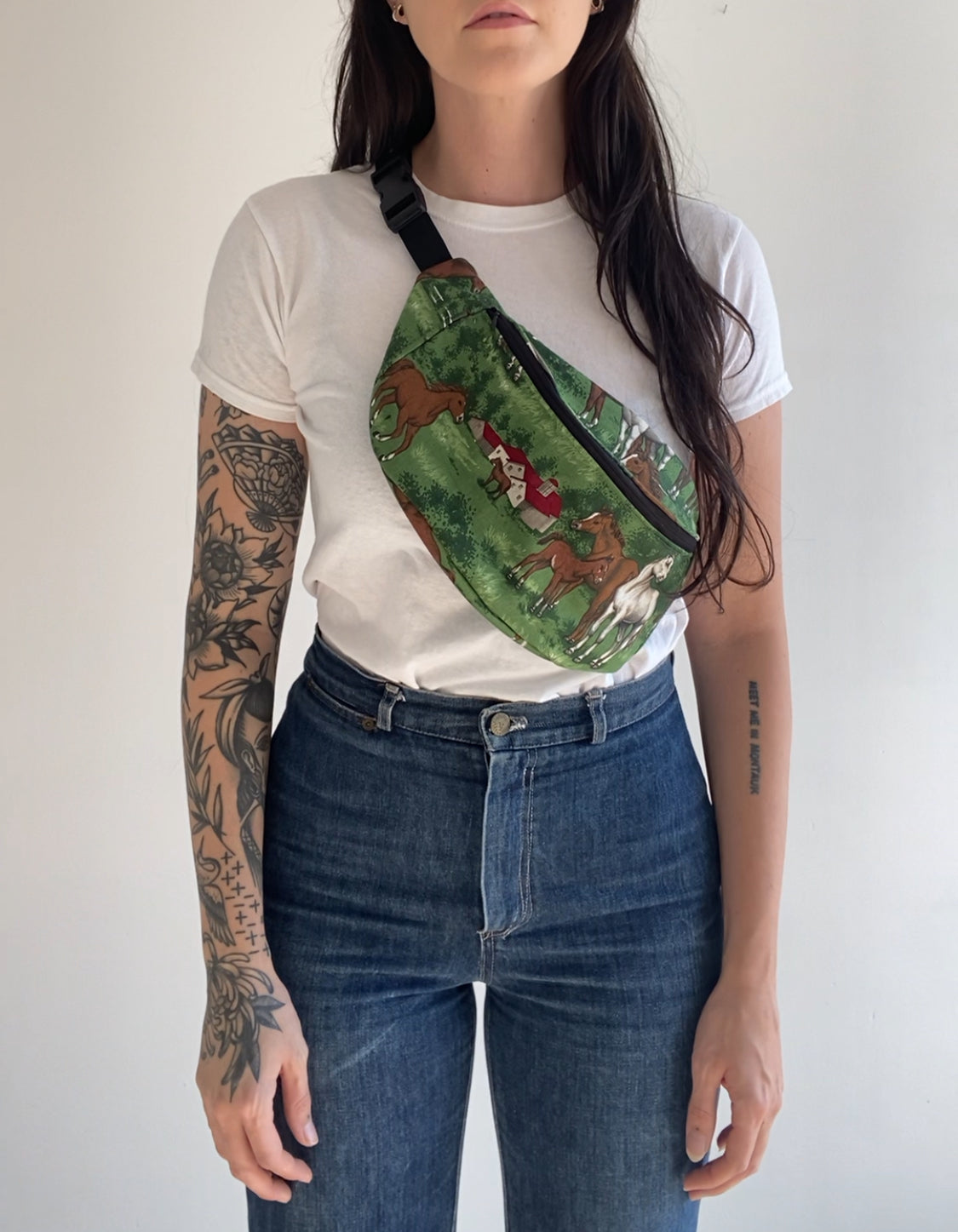 Upcycled Horses Fanny Pack