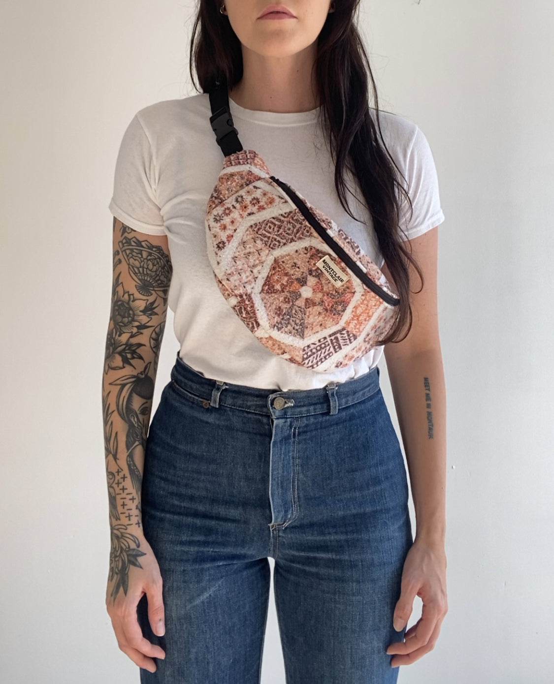 Upcycled Blanket Fanny Pack