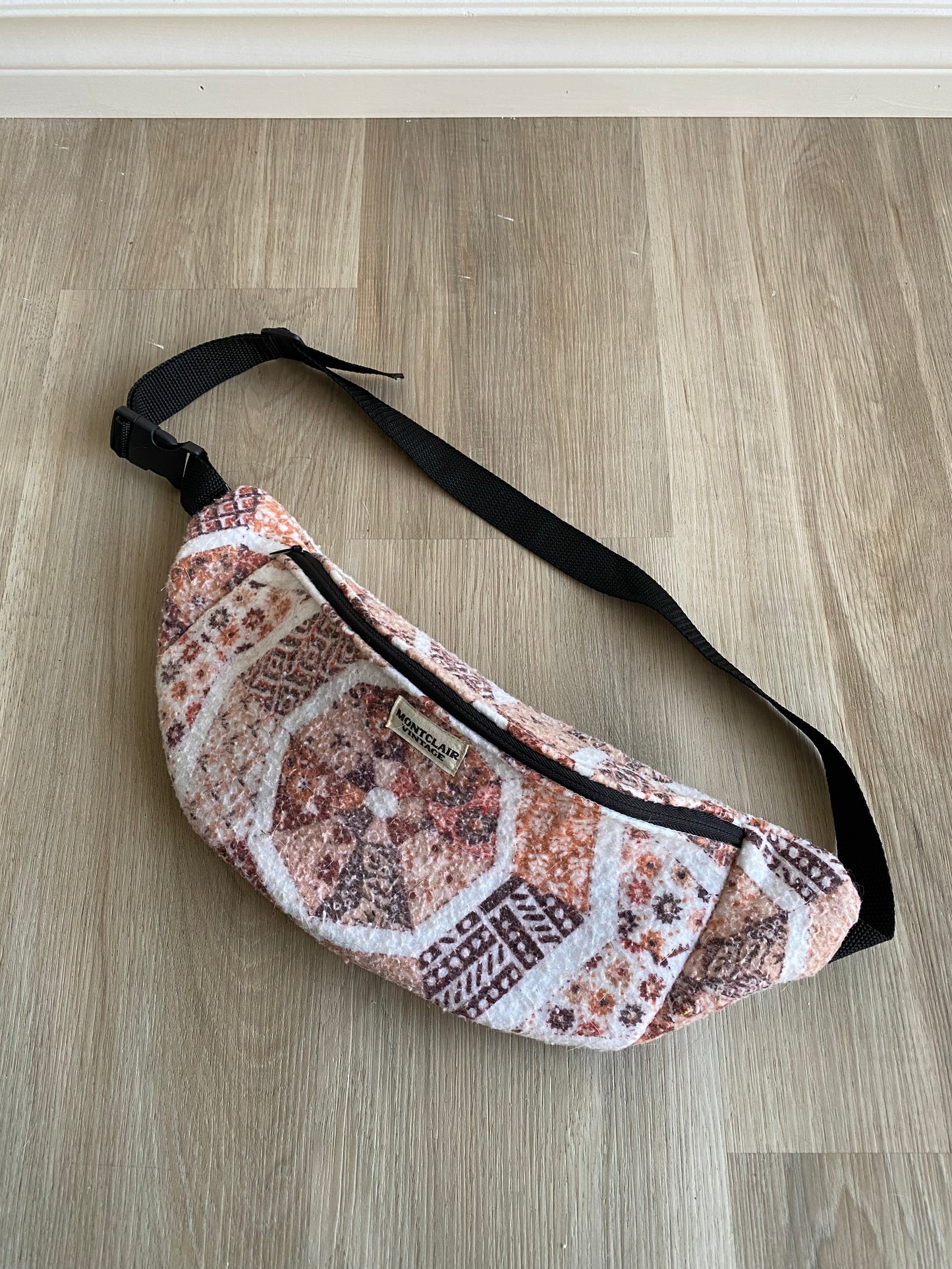 Upcycled Blanket Fanny Pack