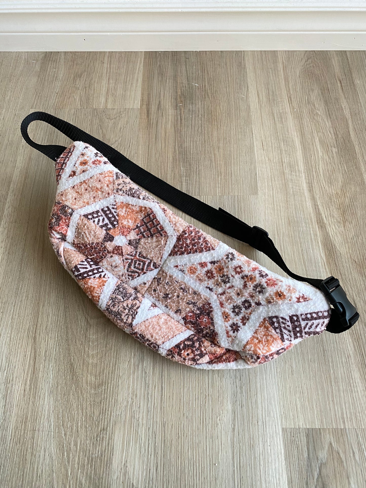Upcycled Blanket Fanny Pack