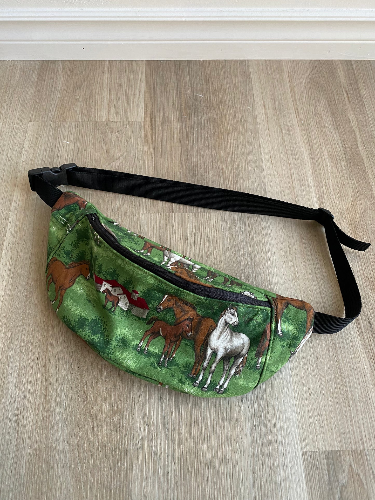 Upcycled Horses Fanny Pack