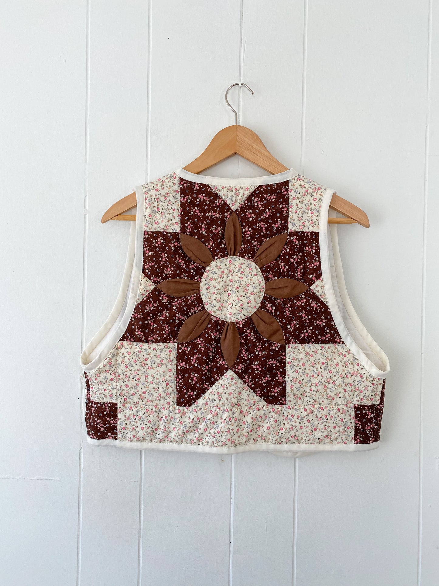 Upcycled Tie-Front Vest