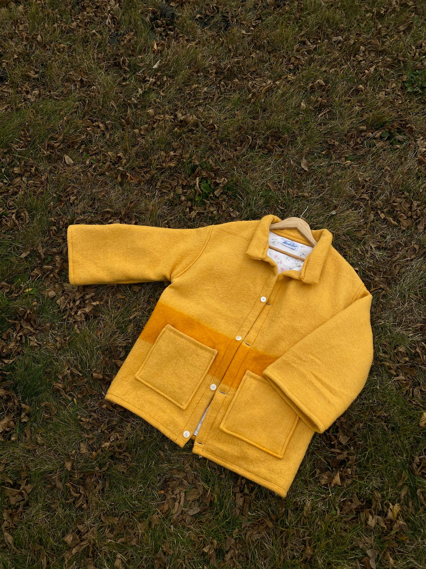 Upcycled Wool Blend Jacket