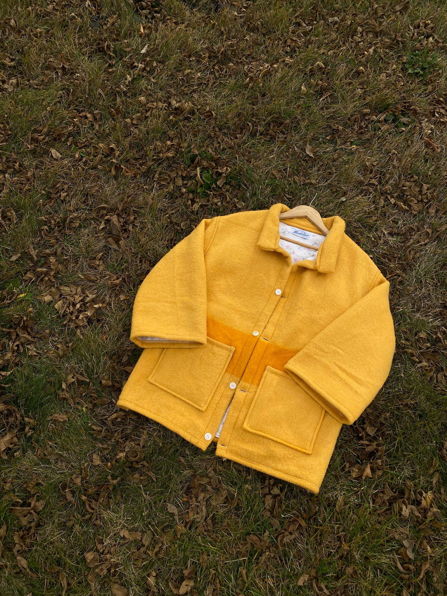 Upcycled Wool Blend Jacket