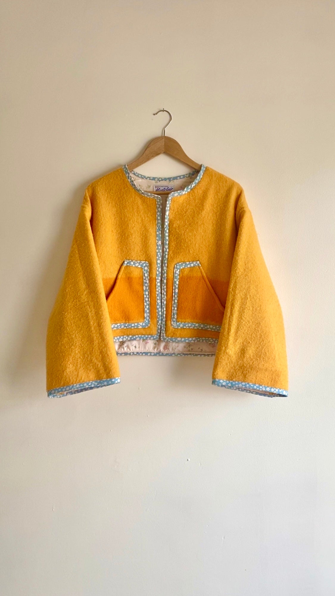 Upcycled Wool Blend Jacket