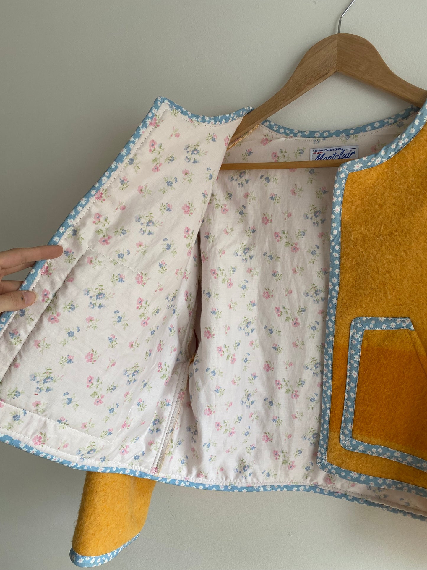 Upcycled Wool Blend Jacket