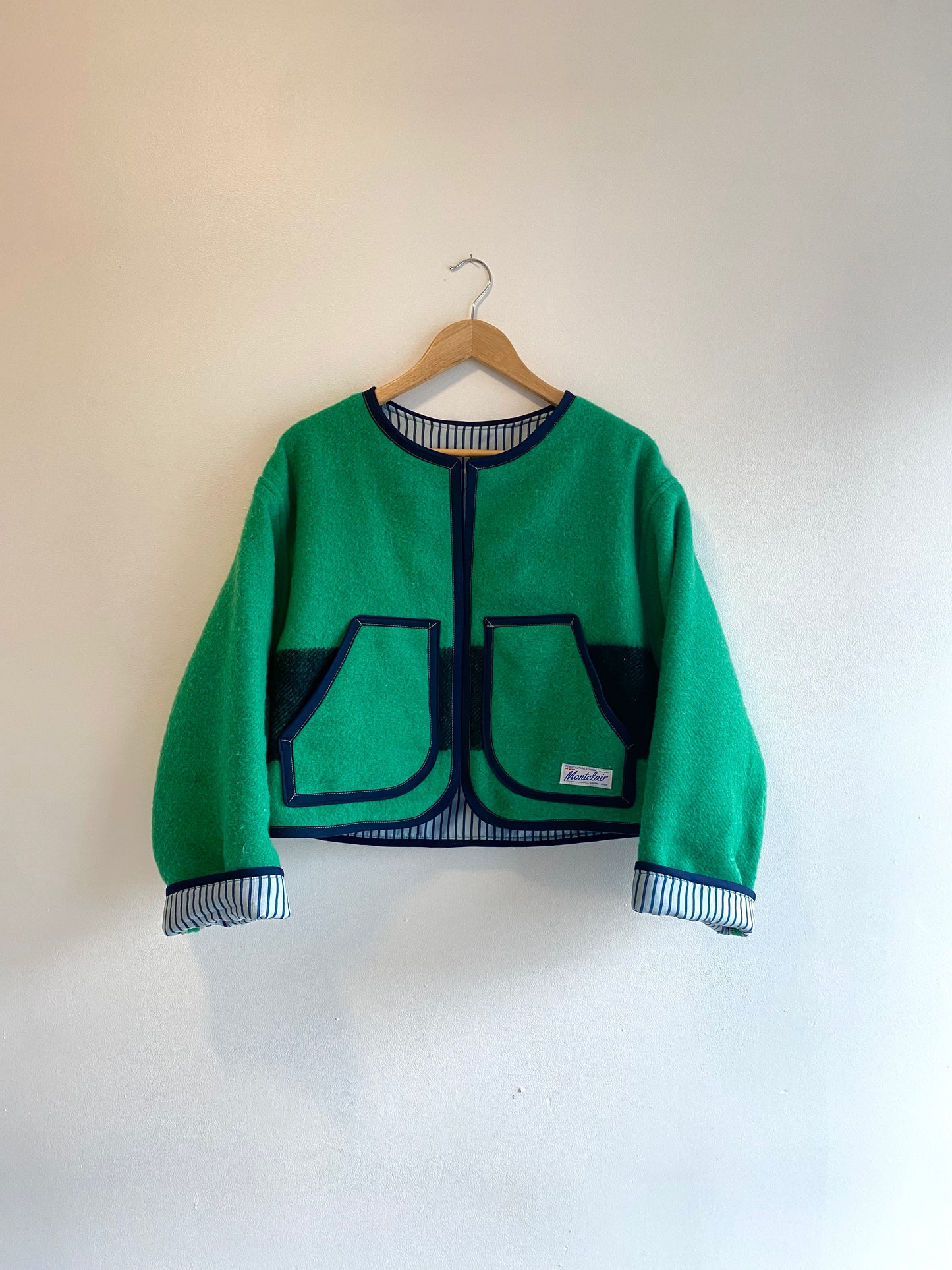 Upcycled Wool Blend Jacket