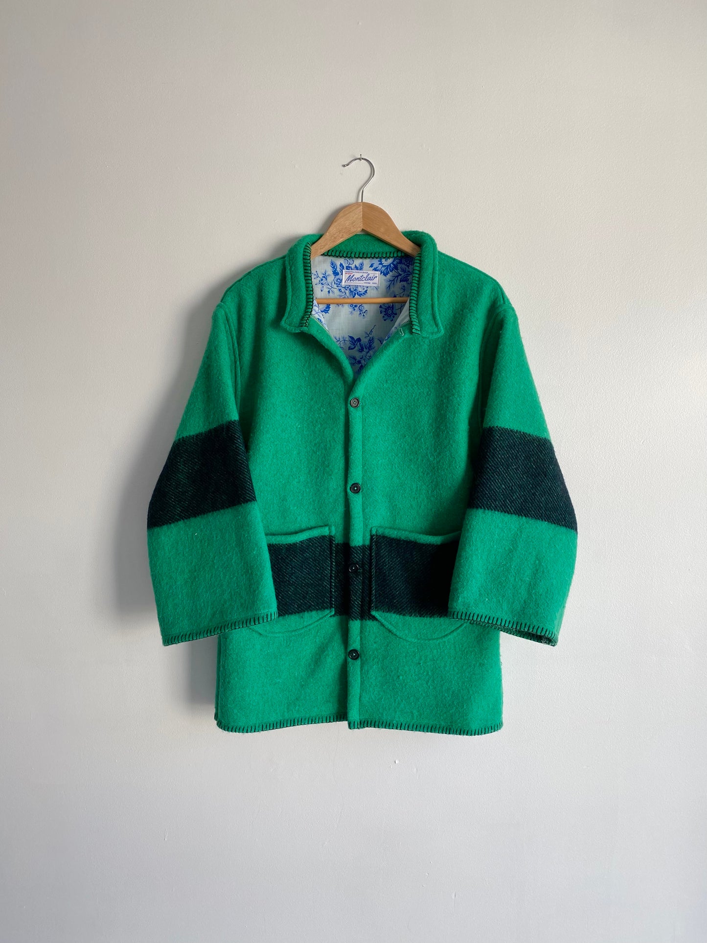 Upcycled Wool Blend Jacket