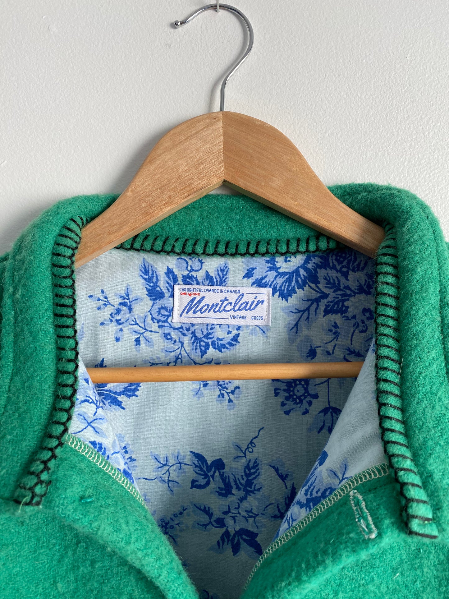 Upcycled Wool Blend Jacket