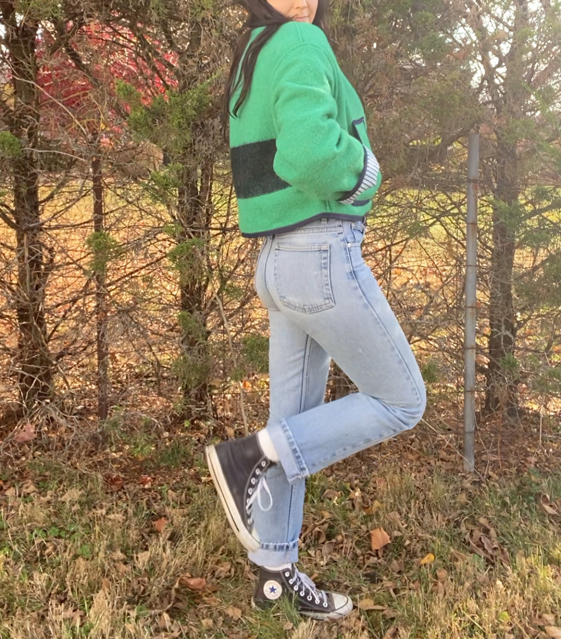 Upcycled Wool Blend Jacket