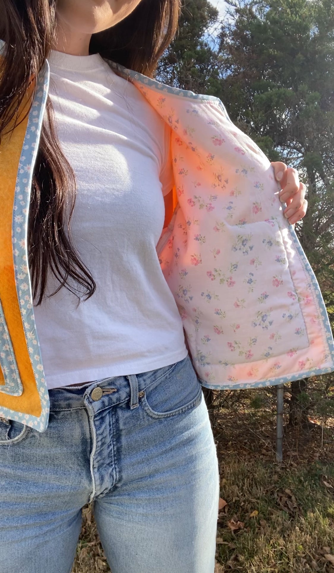 Upcycled Wool Blend Jacket