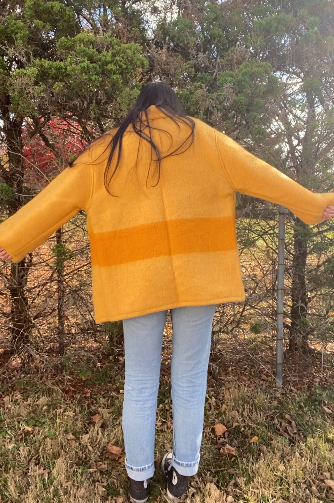 Upcycled Wool Blend Jacket